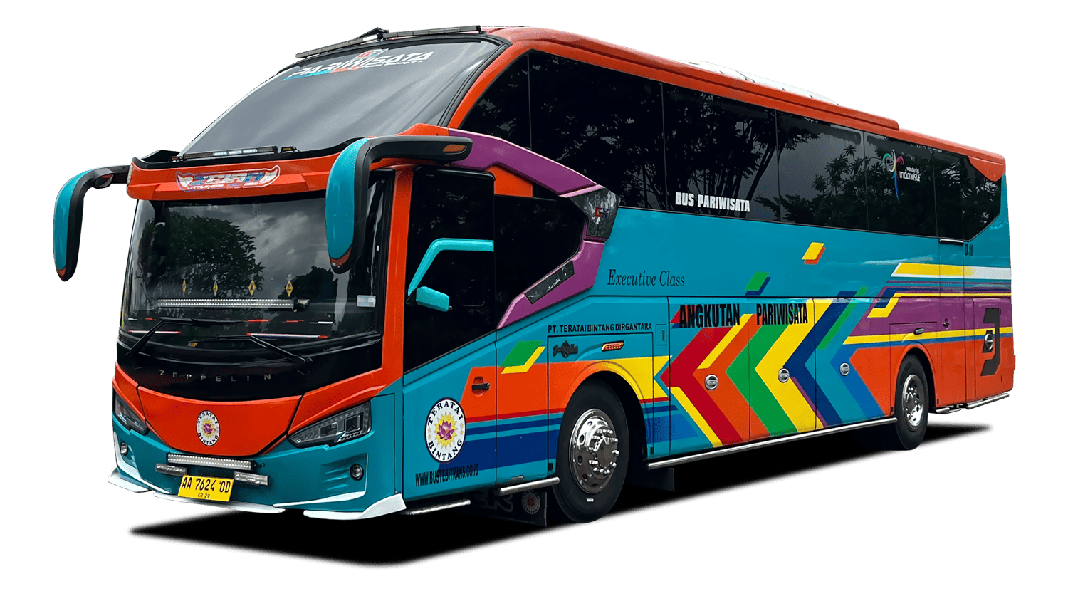Big Bus Pariwisata TB 011 - 59 Seats + Dispenser