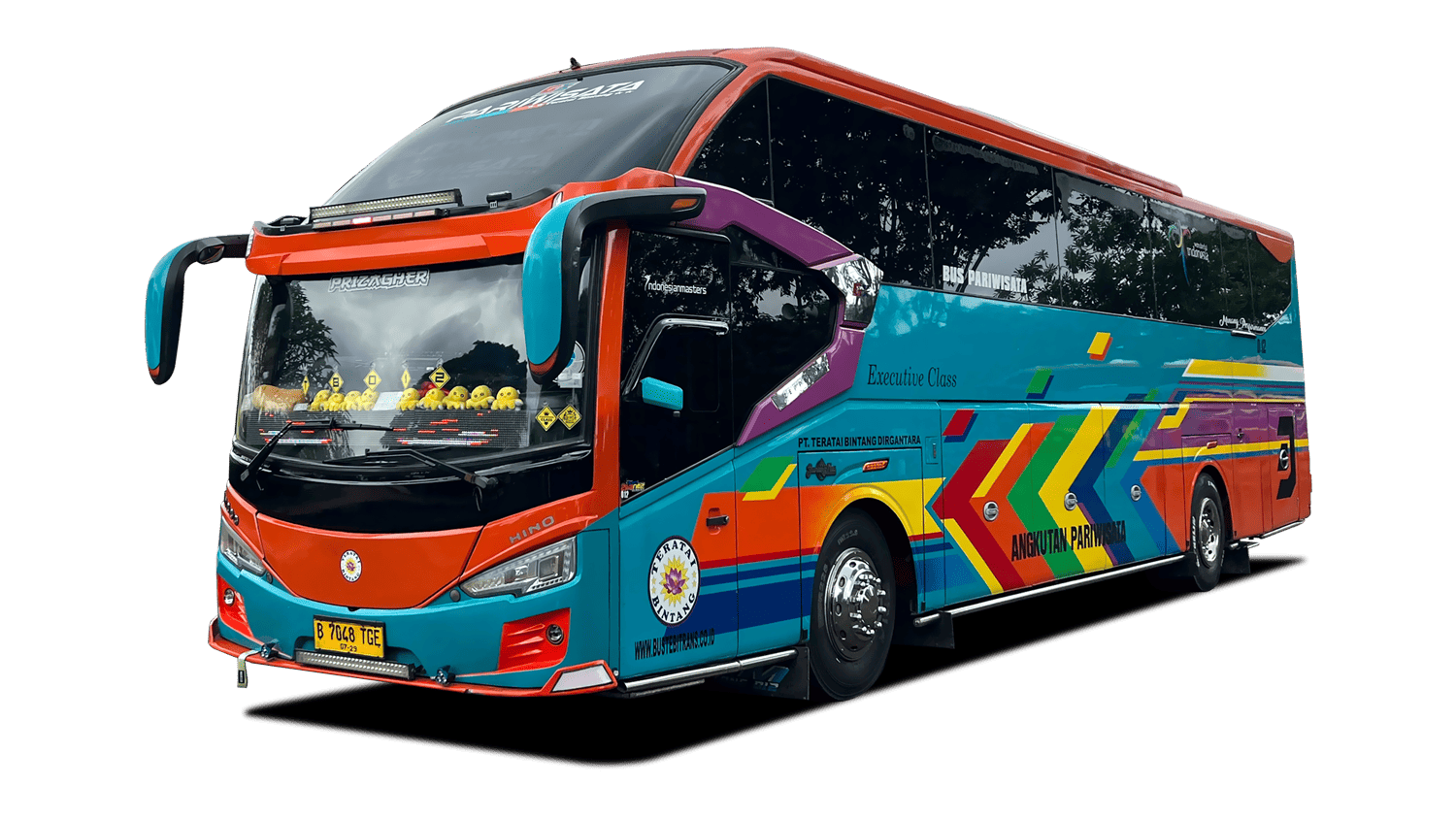 Big Bus Pariwisata TB 012 - 45-47 Seats + Toilet + Dispenser