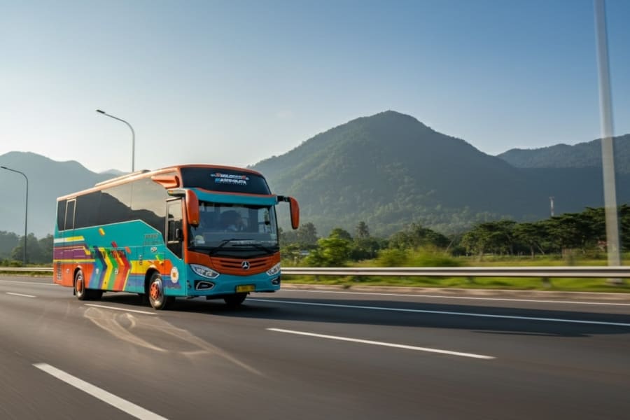 Sewa Medium Bus Pariwisata